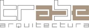 Logotipo del estudio de arquitectura Trabe en A Estrada